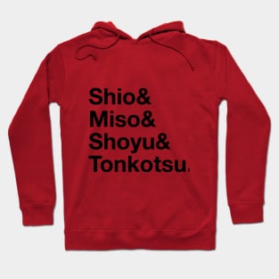 Ramen Types Hoodie